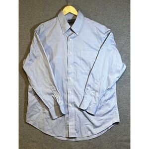 LAUREN RALPH LAUREN ☆ Men's Shirt Non-Iron Long Sleeve Sky Blue☆ Size 16.5-32/33